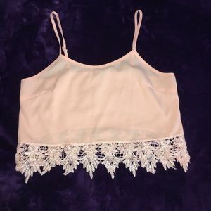 Pink cami top